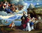 欧洲12-19世纪油画六_GAROFALO - The Vision of Saint Augustine